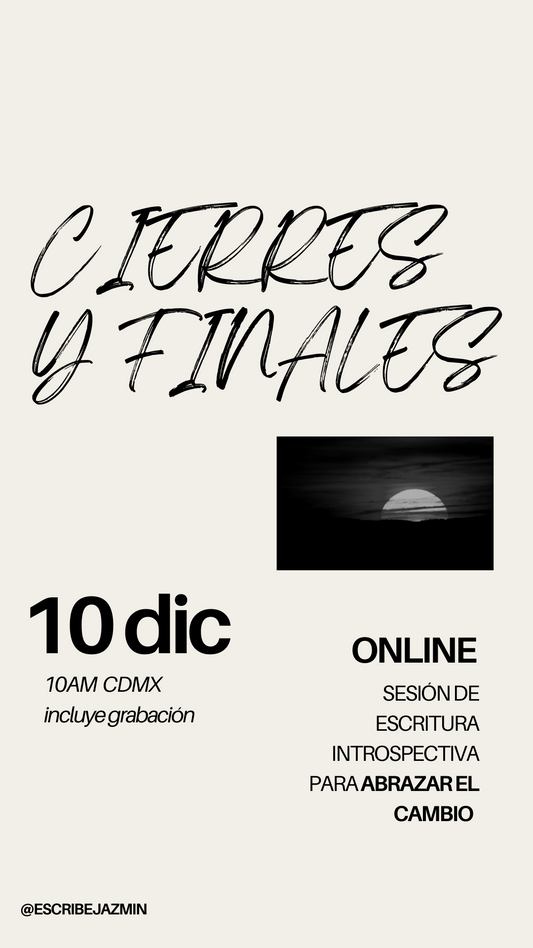 CIERRES Y FINALES