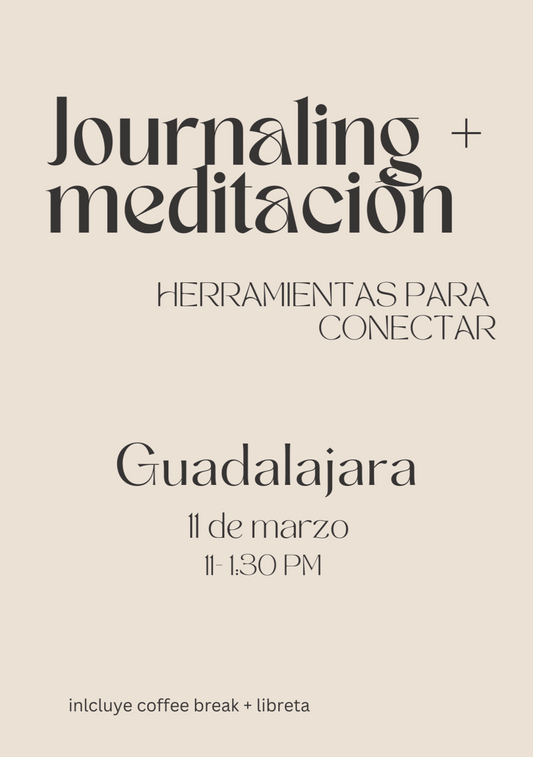 Journaling + meditación